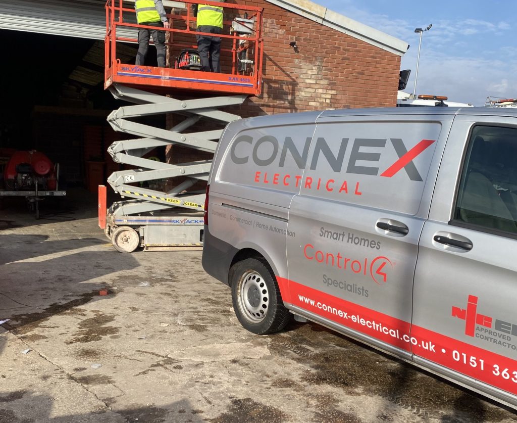 High-quality CCTV cameras installed by ConneX Electrical